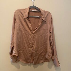 Abercrombie silky top. All buttons attached. Will steam before shipping!